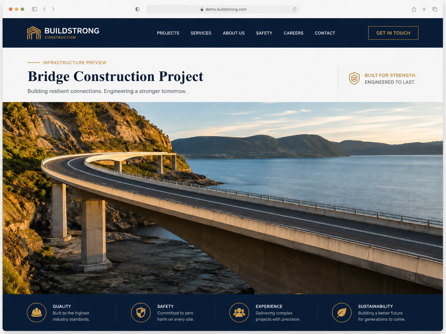 Construction & Contracting WordPress Theme
