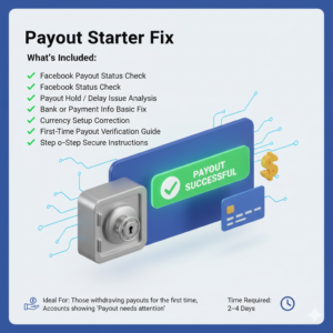 Package A — Payout Starter Fix