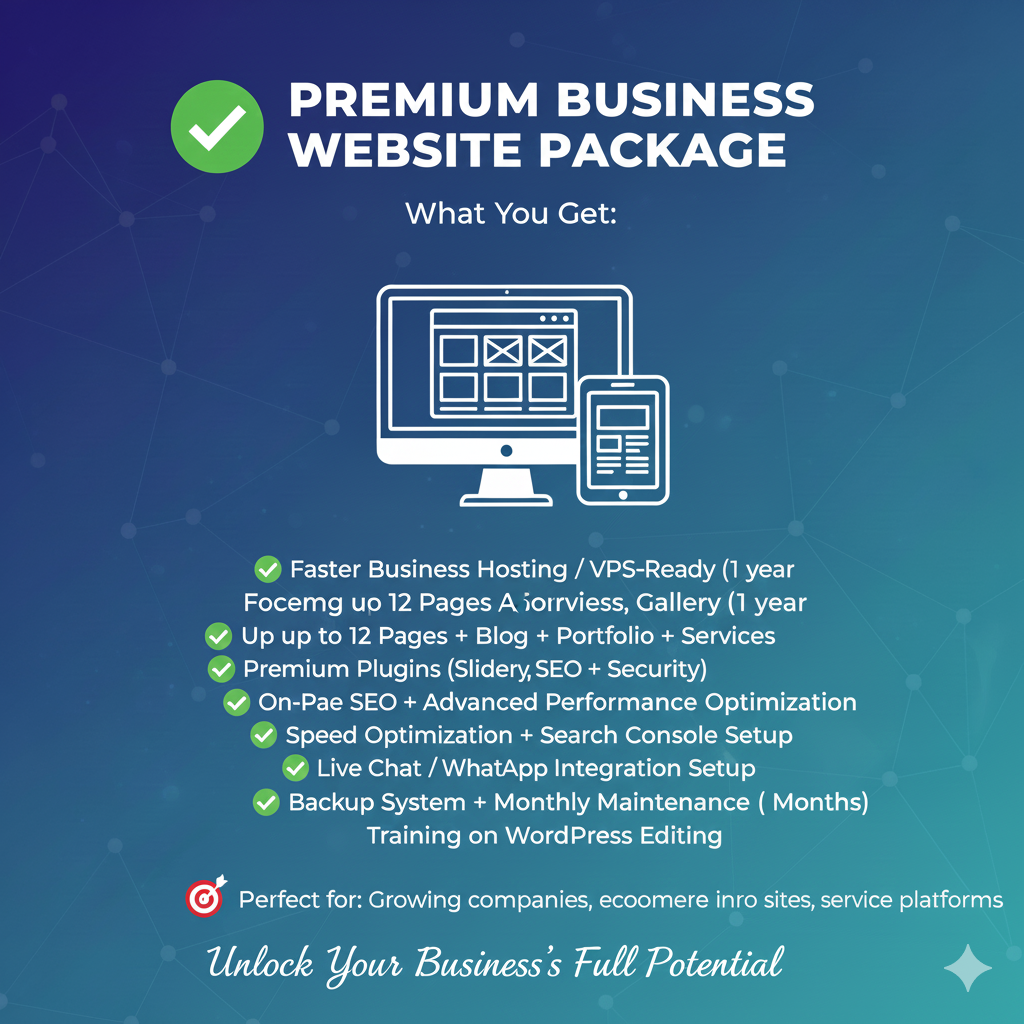 Premium Business Website