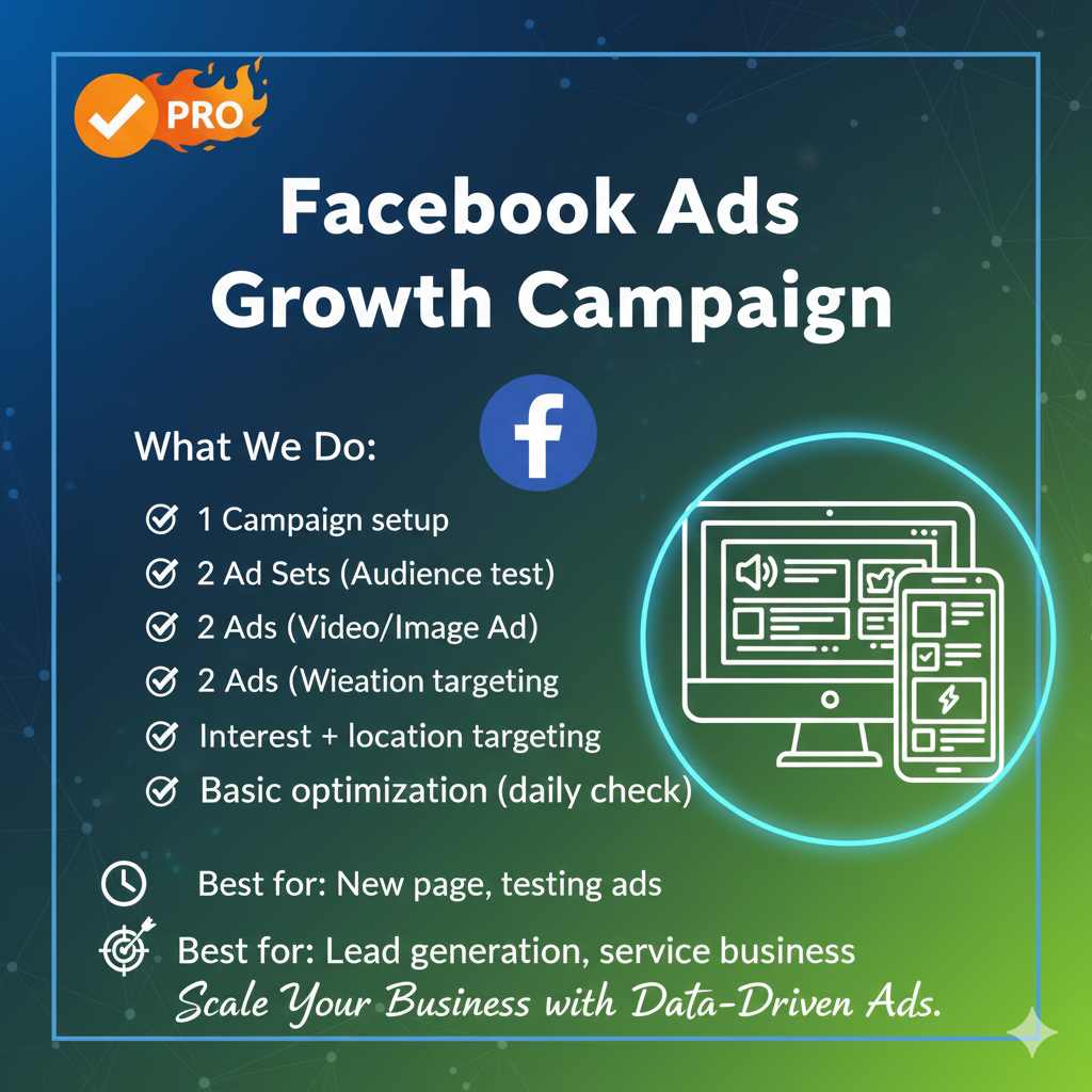 Facebok Ads Growth Campaign