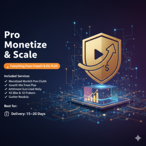 Package C — Pro Monetize & Scale