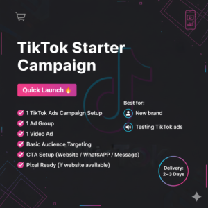 Plan A-TikTok Starter Campaign