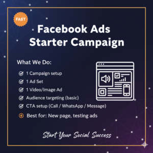 Facebook Ads Starter Campaign