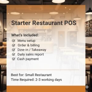 Starter Restaurant POS