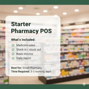 Starter Pharmacy POS
