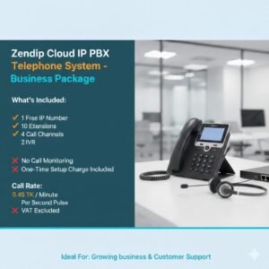 Zendip Cloud IP PBX Telephone System(Business Package)